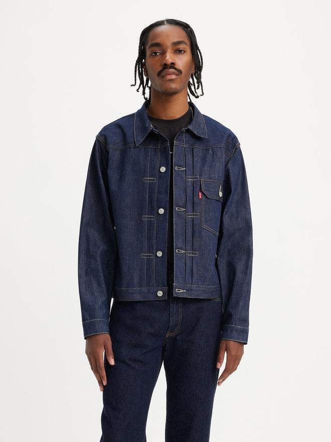 lvc 1936 男士 type i 牛仔外套(lvc 原創復刻系列) 705060028XL- Indigo Rigid  – Levi's 香港