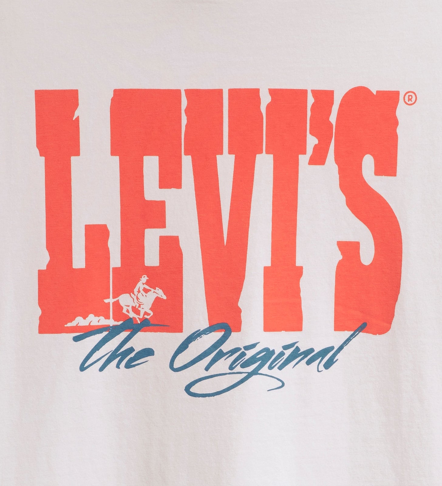 levi's® 男裝復古印花圖案tee 873730105XS- Levi Archival White+ - White – Levi's 香港