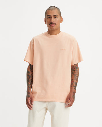 levi's® men's red tab vintage t-shirt A06370096XS- Garment Dye Pale Peach  – Levi's Hong Kong