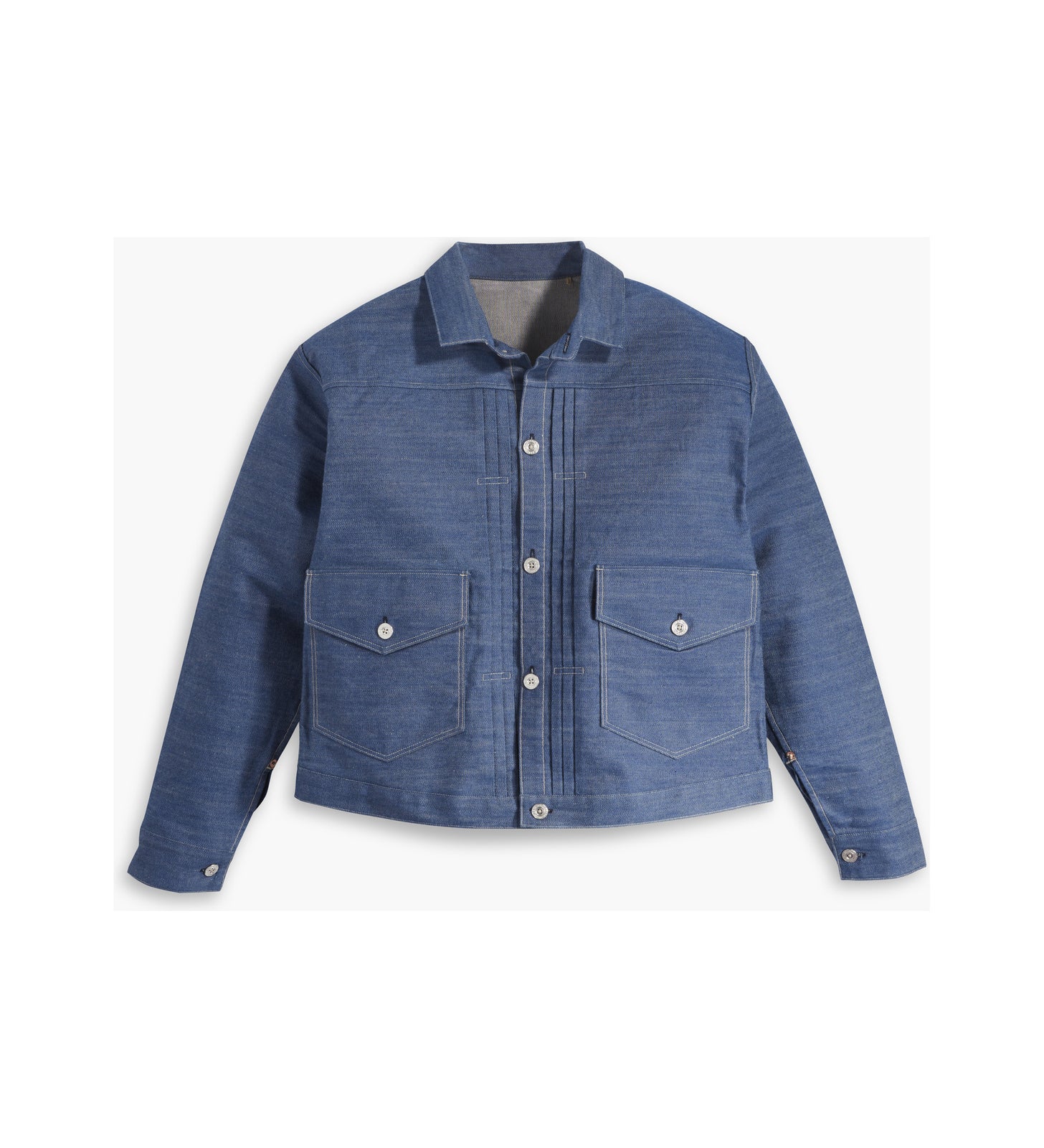 lvc 1879 男士復古打摺牛仔外套(lvc 原創復刻系列) A43950000S- Indigo Rigid – Levi's 香港