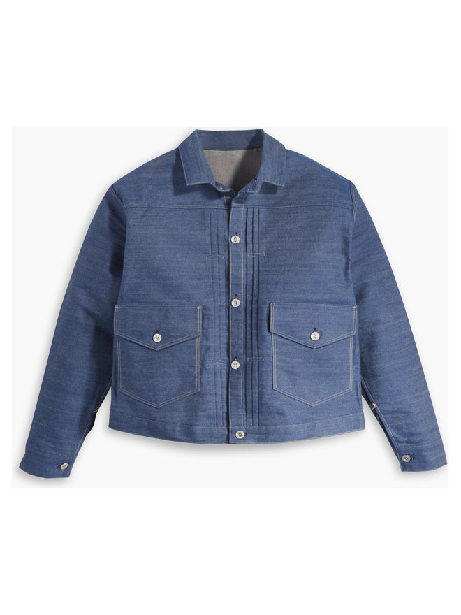 lvc 1879 男士復古打摺牛仔外套(lvc 原創復刻系列) A43950000S- Indigo Rigid  – Levi's 香港
