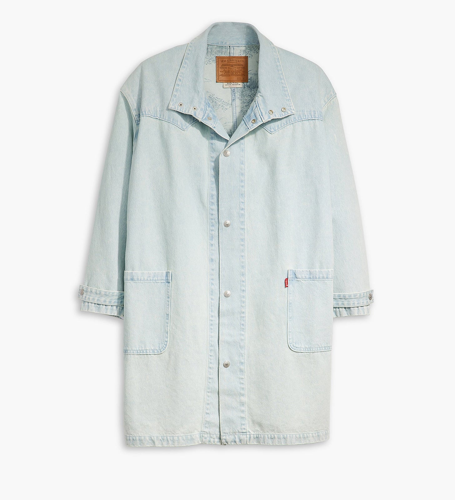 levi's® men's western denim coat A71360000S- Toile Indigo First Take – Levi's Hong Kong