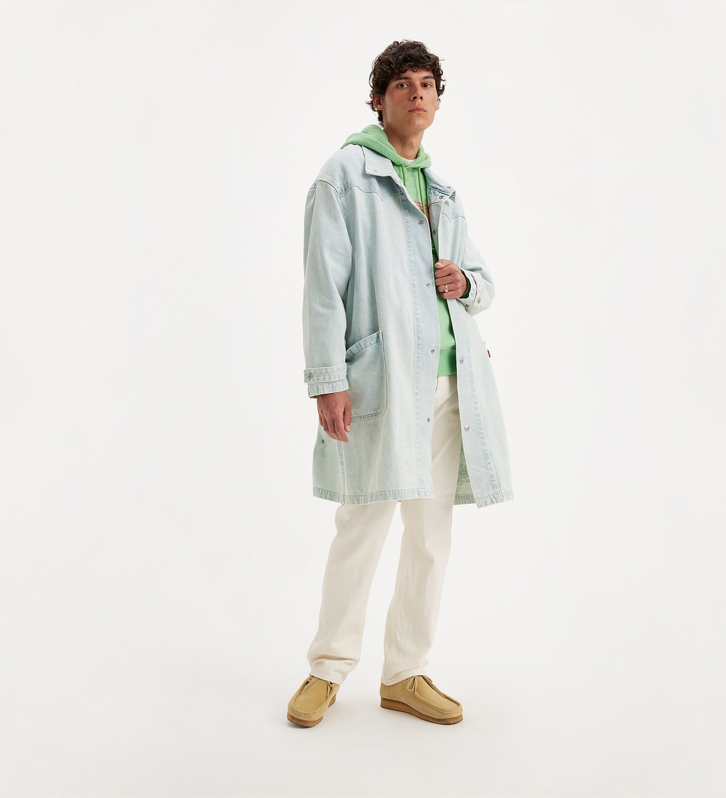 levi's® men's western denim coat A71360000S- Toile Indigo First Take – Levi's Hong Kong