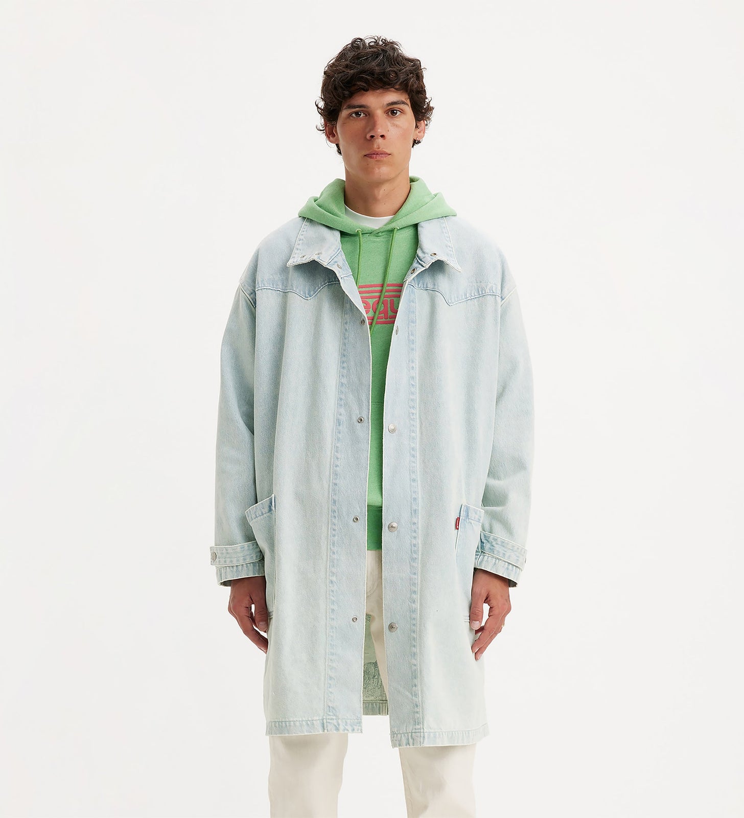 levi's® men's western denim coat A71360000S- Toile Indigo First Take – Levi's Hong Kong
