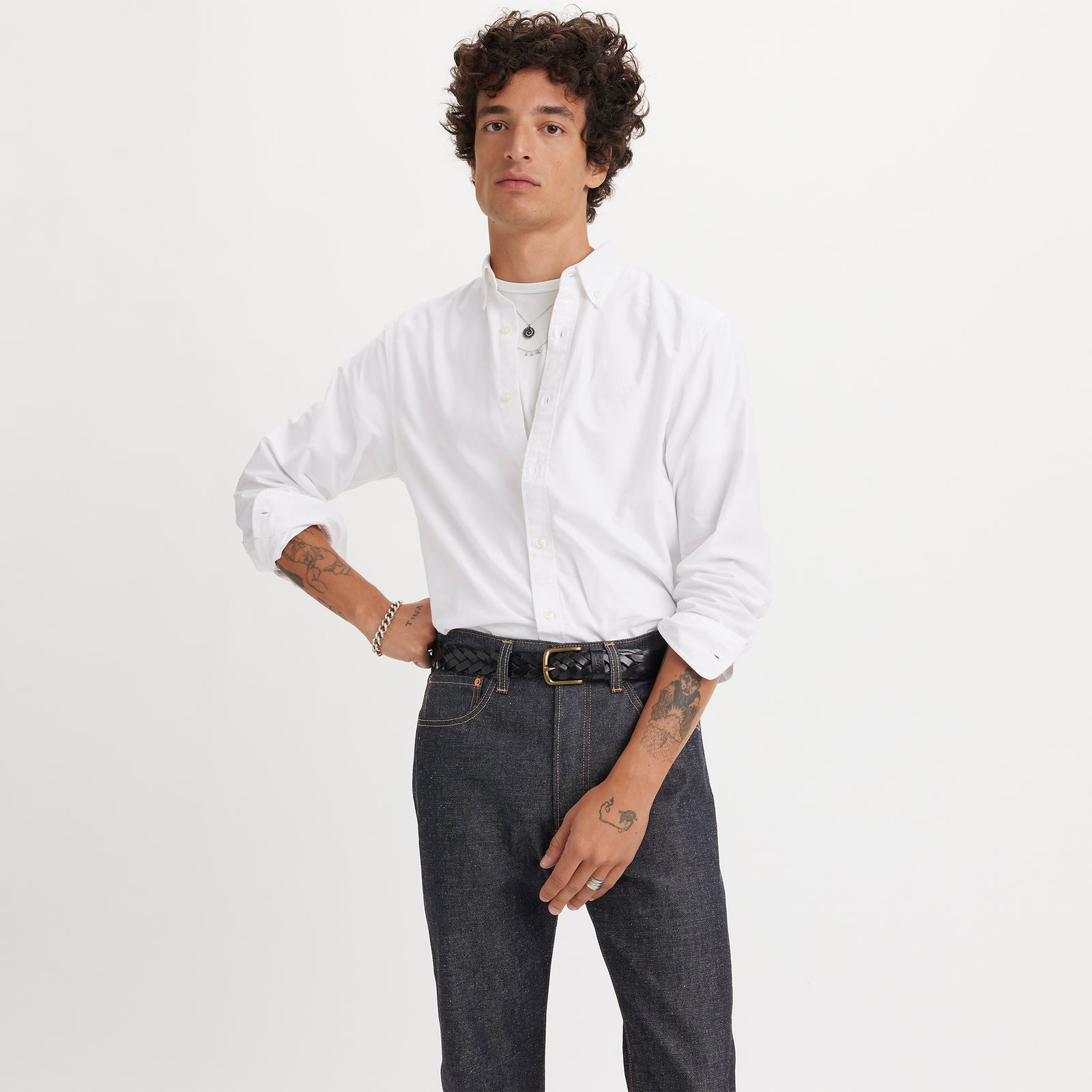 levi's® 休閒直紋恤衫| 男裝 - neutral | levi's hk A72100000XS- Neutral – Levi's 香港