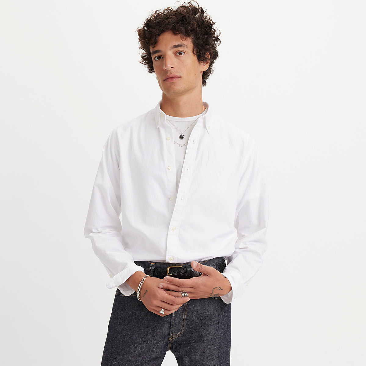 levi's® 休閒直紋恤衫| 男裝 - neutral | levi's hk A72100000XS- Neutral – Levi's 香港