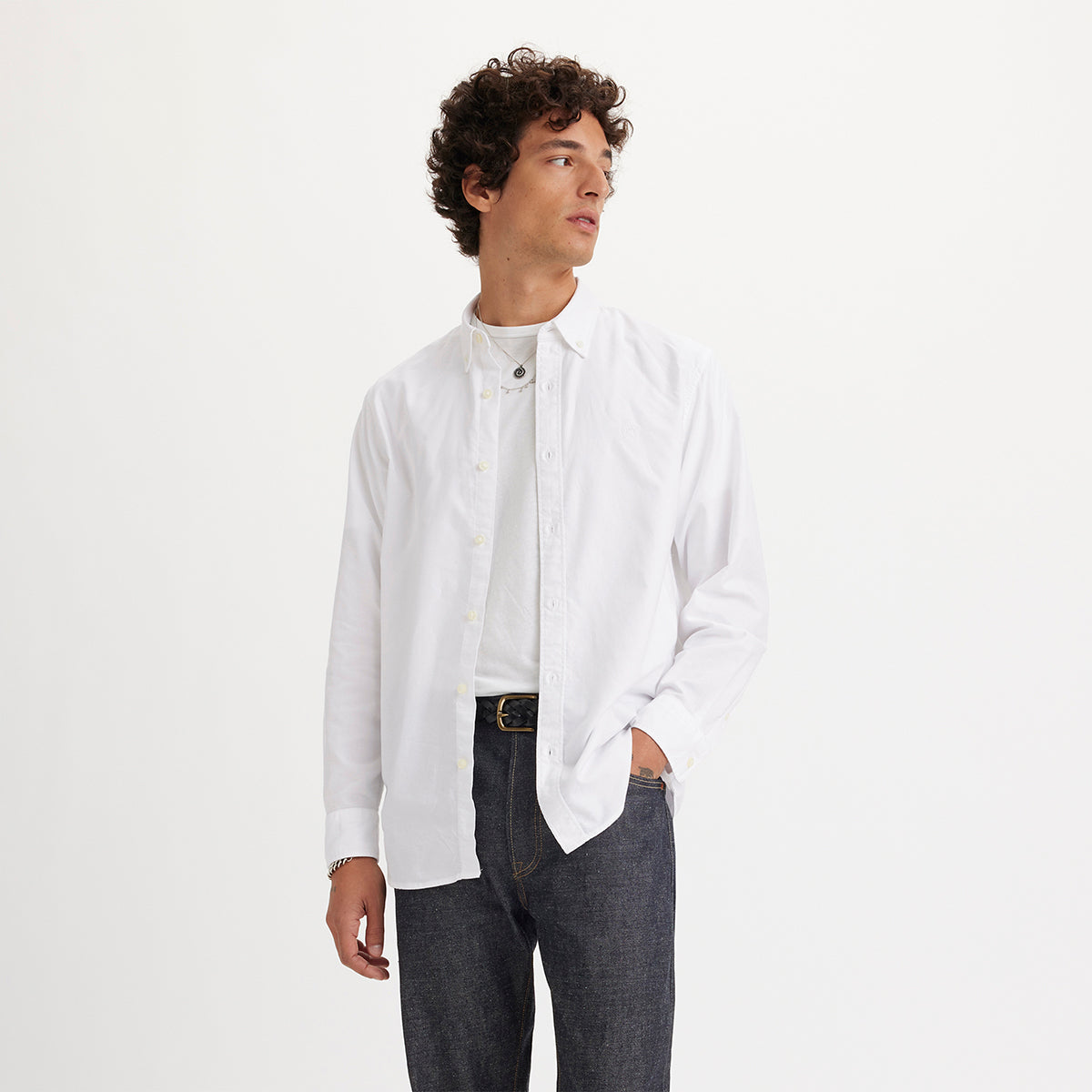 levi's® 休閒直紋恤衫| 男裝 - neutral | levi's hk A72100000XS- Neutral – Levi's 香港