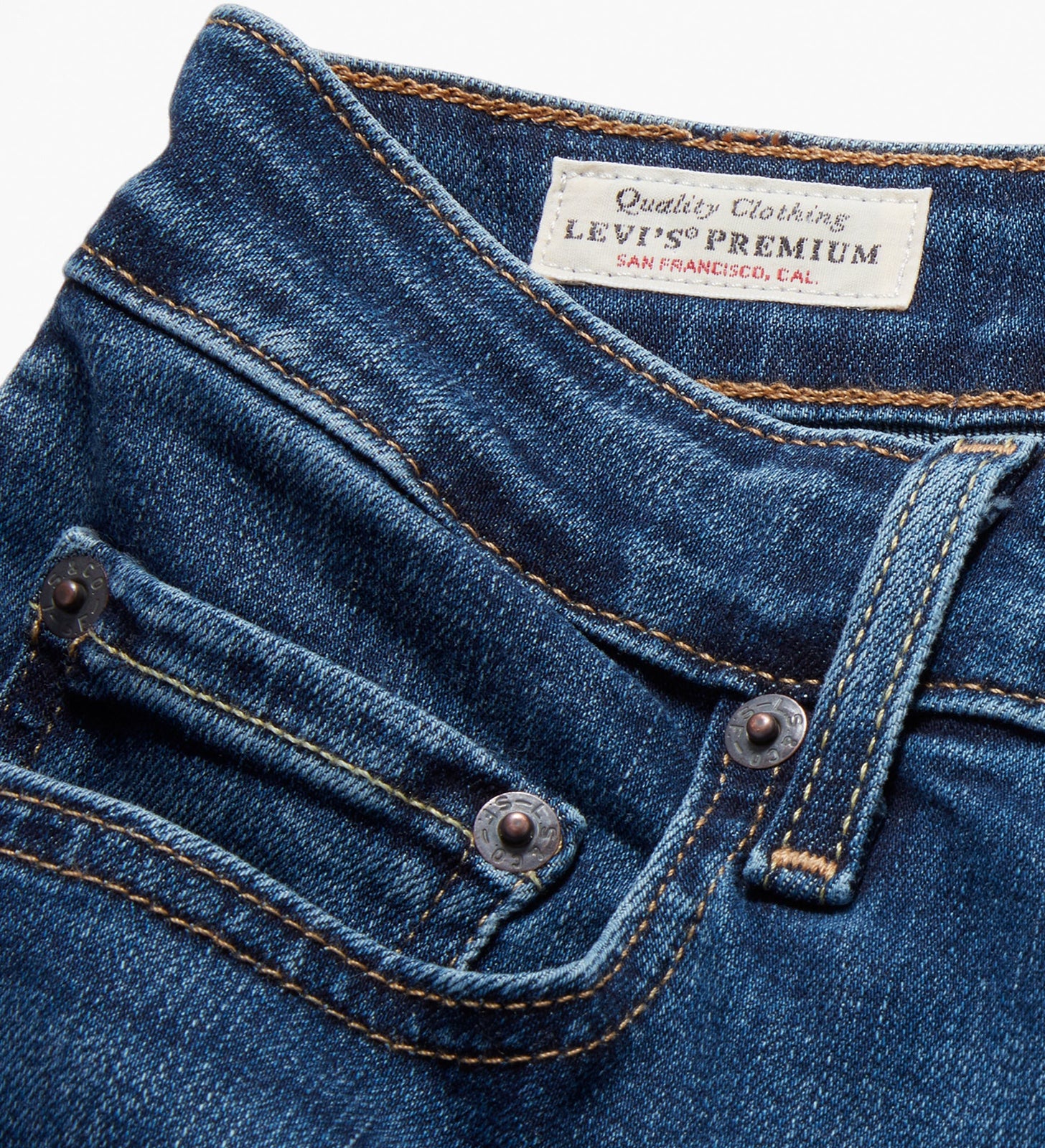 levi’s® women's 725 high-rise bootcut jeans 1875901152430 Blue Wave Dark – Levi's Hong Kong