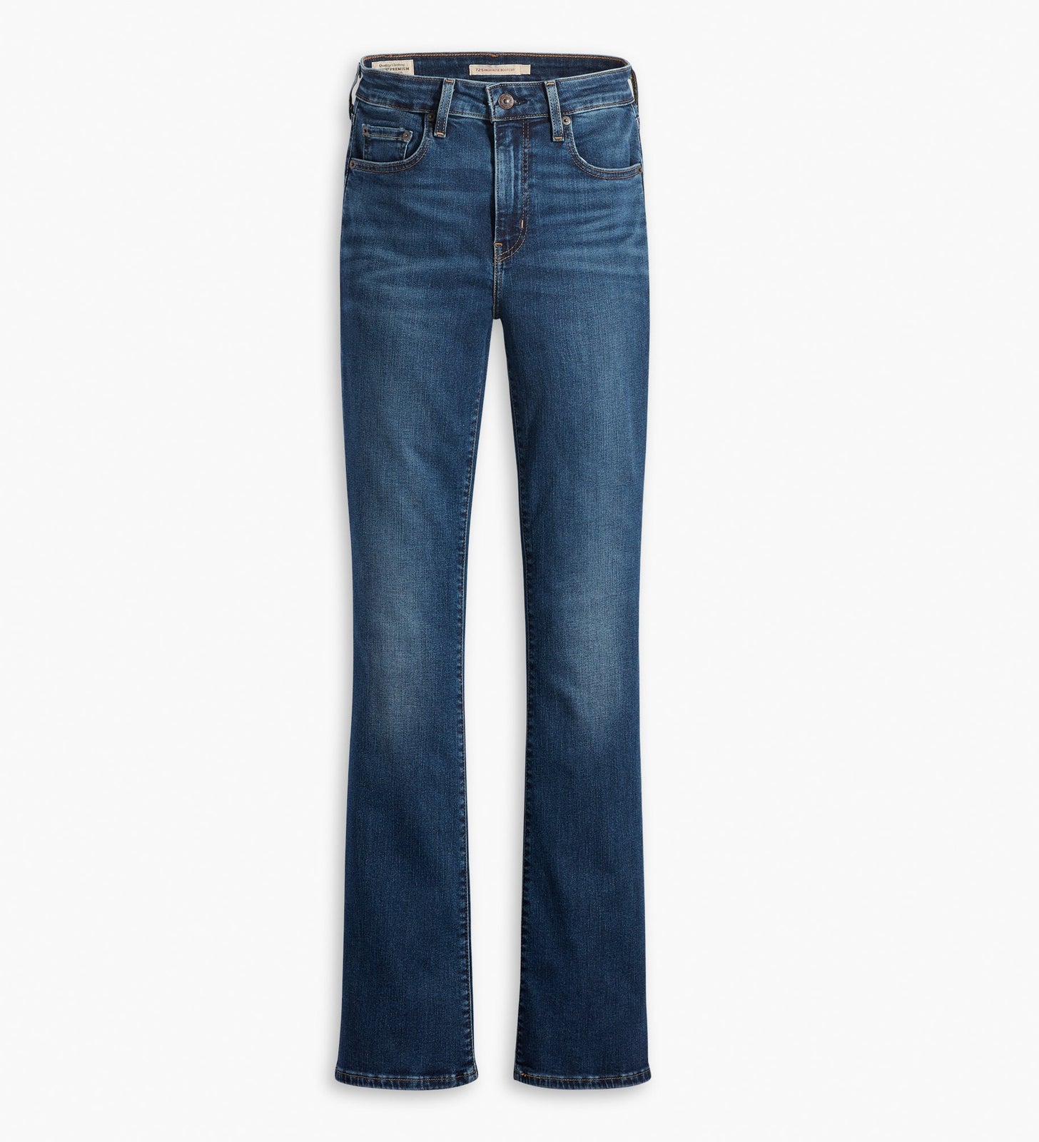 levi’s® women's 725 high-rise bootcut jeans 1875901152430 Blue Wave Dark – Levi's Hong Kong