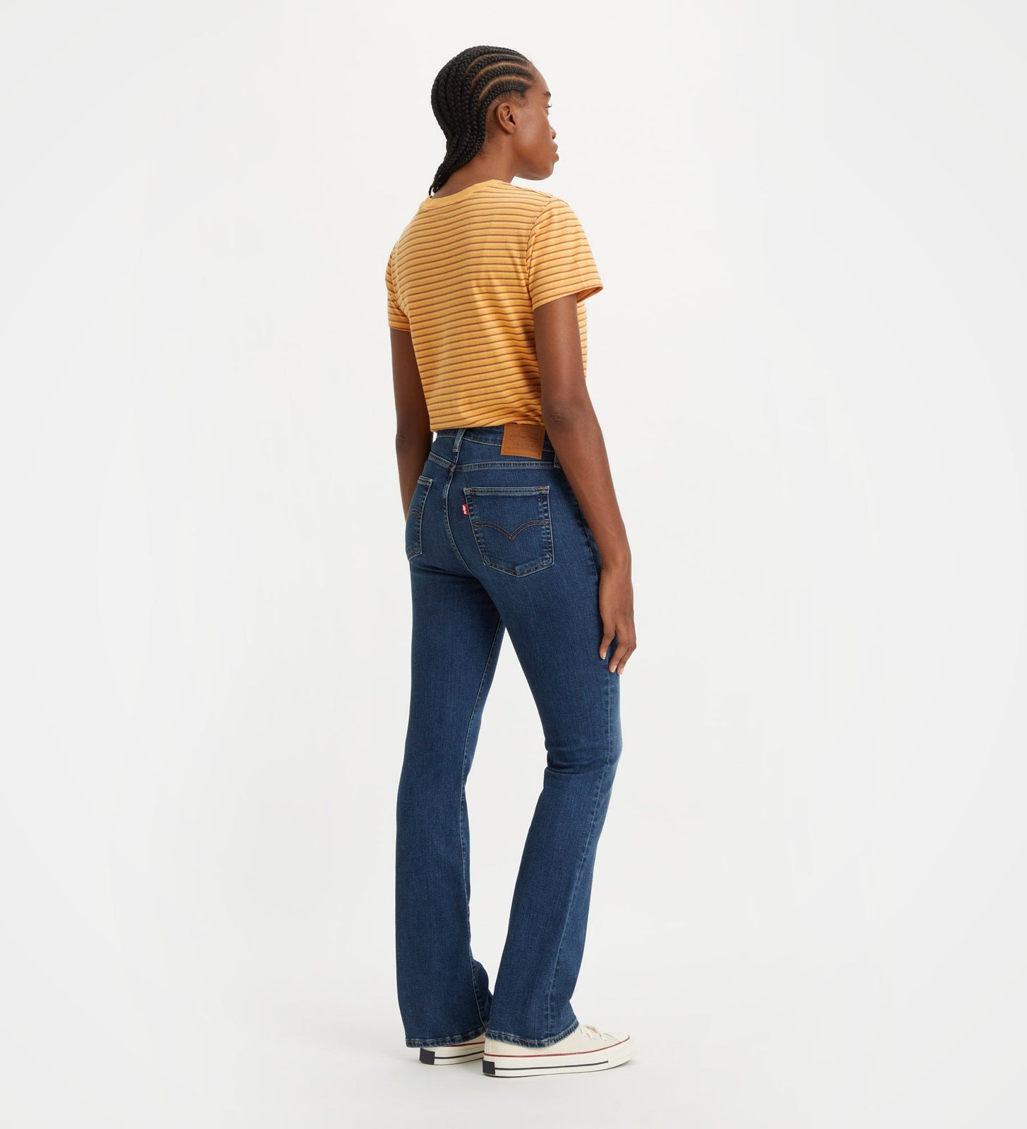 levi’s® women's 725 high-rise bootcut jeans 1875901152430 Blue Wave Dark – Levi's Hong Kong