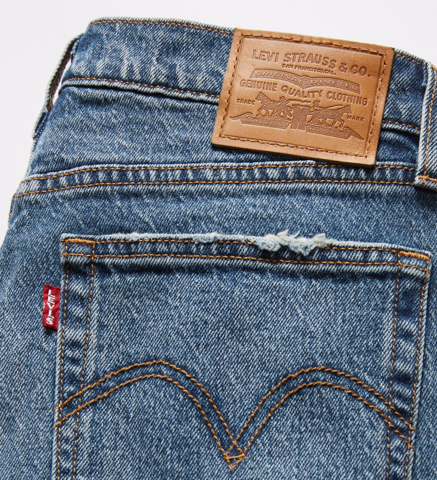 levi's® 直腳牛仔褲 | 女裝 3496402052428 Neither Here Nor There - Medium Indigo - Worn In – Levi's 香港