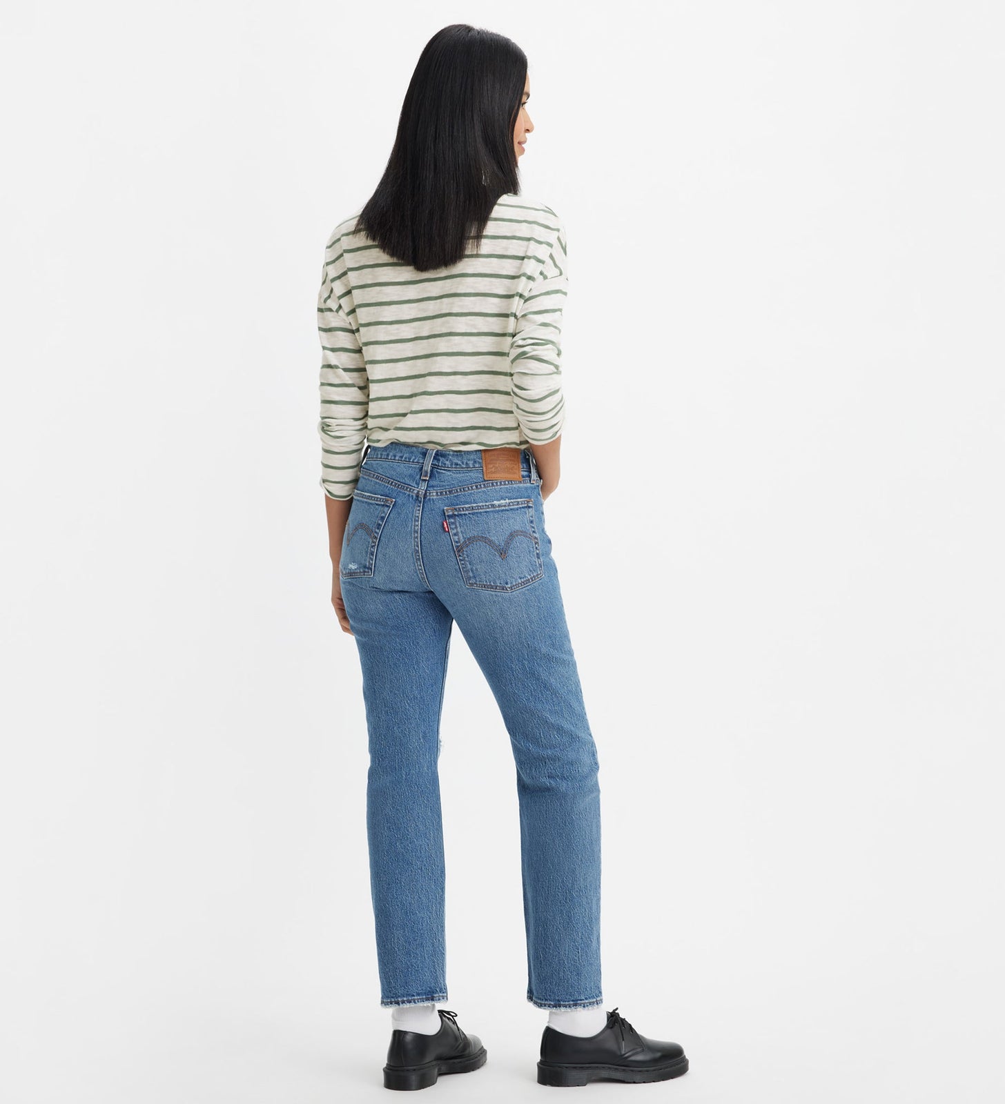 levi's® 直腳牛仔褲 | 女裝 3496402052428 Neither Here Nor There - Medium Indigo - Worn In – Levi's 香港