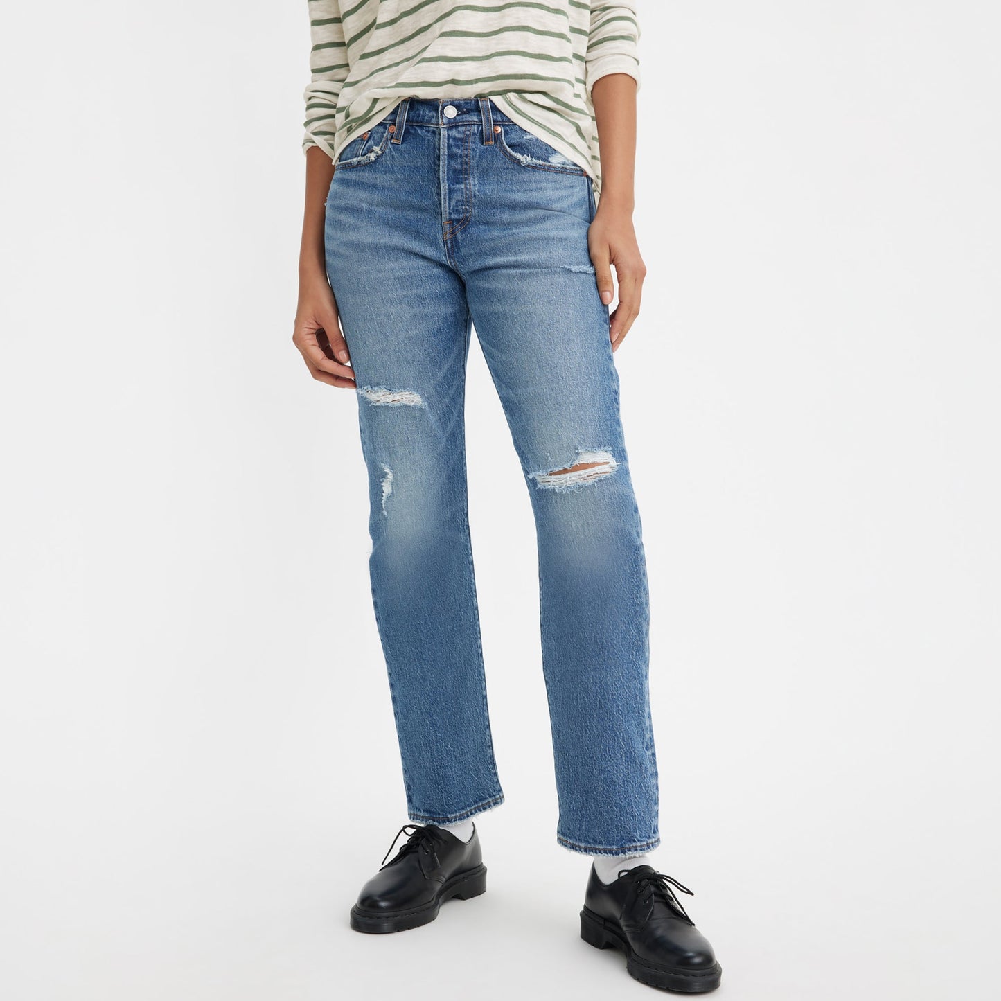 Levi's® 直腳牛仔褲 | 女裝