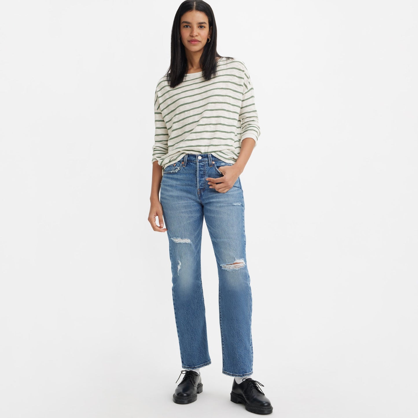 Levi's® 直腳牛仔褲 | 女裝