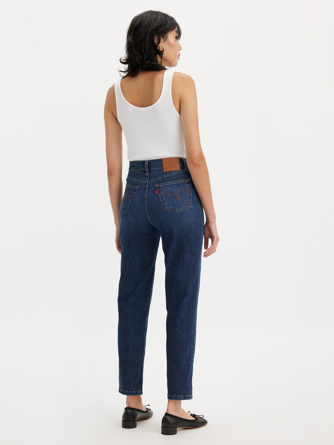 levi's® women's high-rise boyfriend jeans 8587301302427 Cool I Am In Paradise - Dark Indigo - Worn In  – Levi's Hong Kong