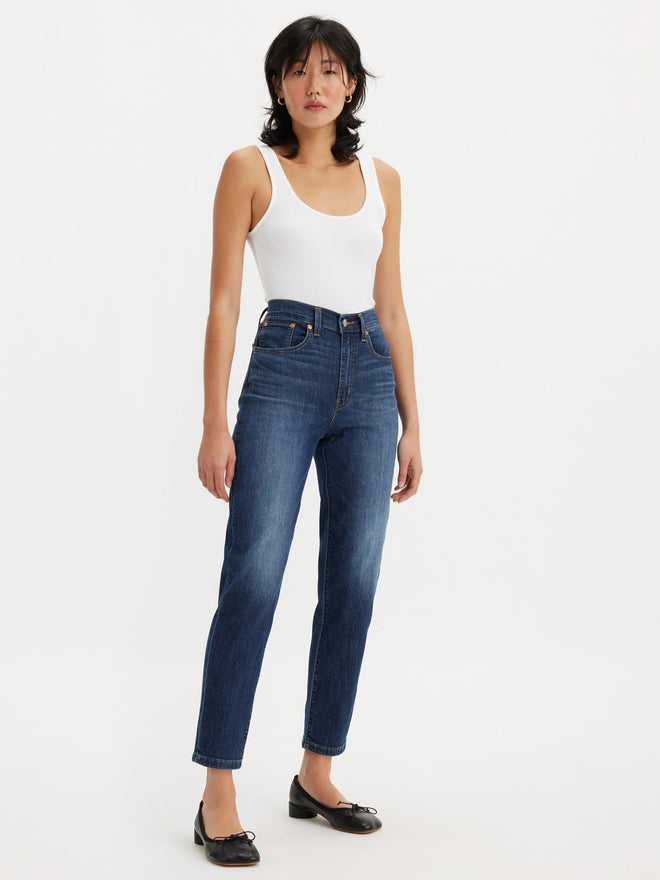 levi's® women's high-rise boyfriend jeans 8587301302427 Cool I Am In Paradise - Dark Indigo - Worn In  – Levi's Hong Kong