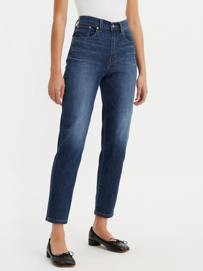 levi's® women's high-rise boyfriend jeans 8587301302427 Cool I Am In Paradise - Dark Indigo - Worn In  – Levi's Hong Kong