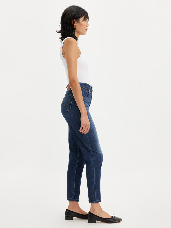 levi's® women's high-rise boyfriend jeans 8587301302427 Cool I Am In Paradise - Dark Indigo - Worn In  – Levi's Hong Kong