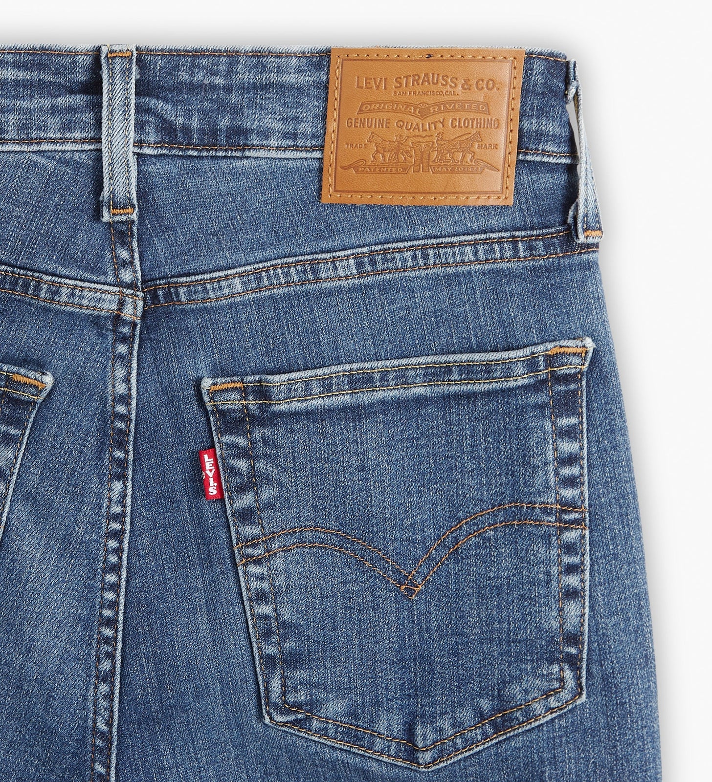 levi's® 726 高腰喇叭牛仔褲 | 女裝 A341000262430 Blue Wave Mid – Levi's 香港