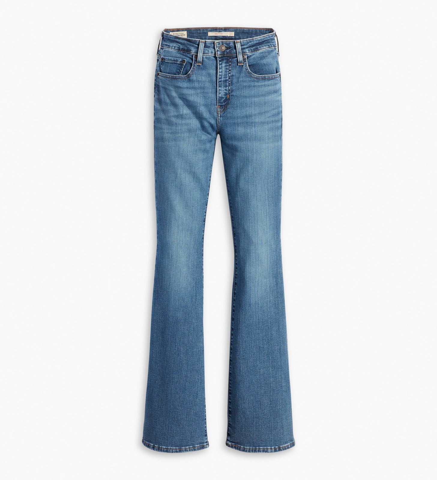 levi's® 726 高腰喇叭牛仔褲 | 女裝 A341000262430 Blue Wave Mid – Levi's 香港