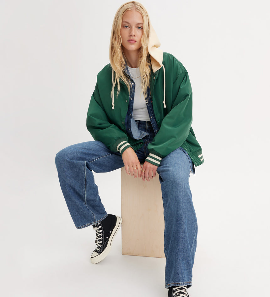 levi's® 寬鬆老爹牛仔褲 | 女裝 A349400322430 Blue Utopia – Levi's 香港