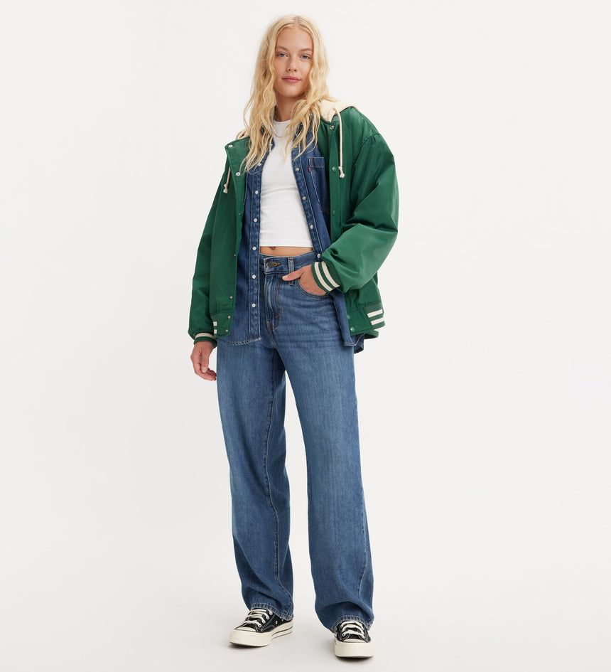 levi's® 寬鬆老爹牛仔褲 | 女裝 A349400322430 Blue Utopia – Levi's 香港