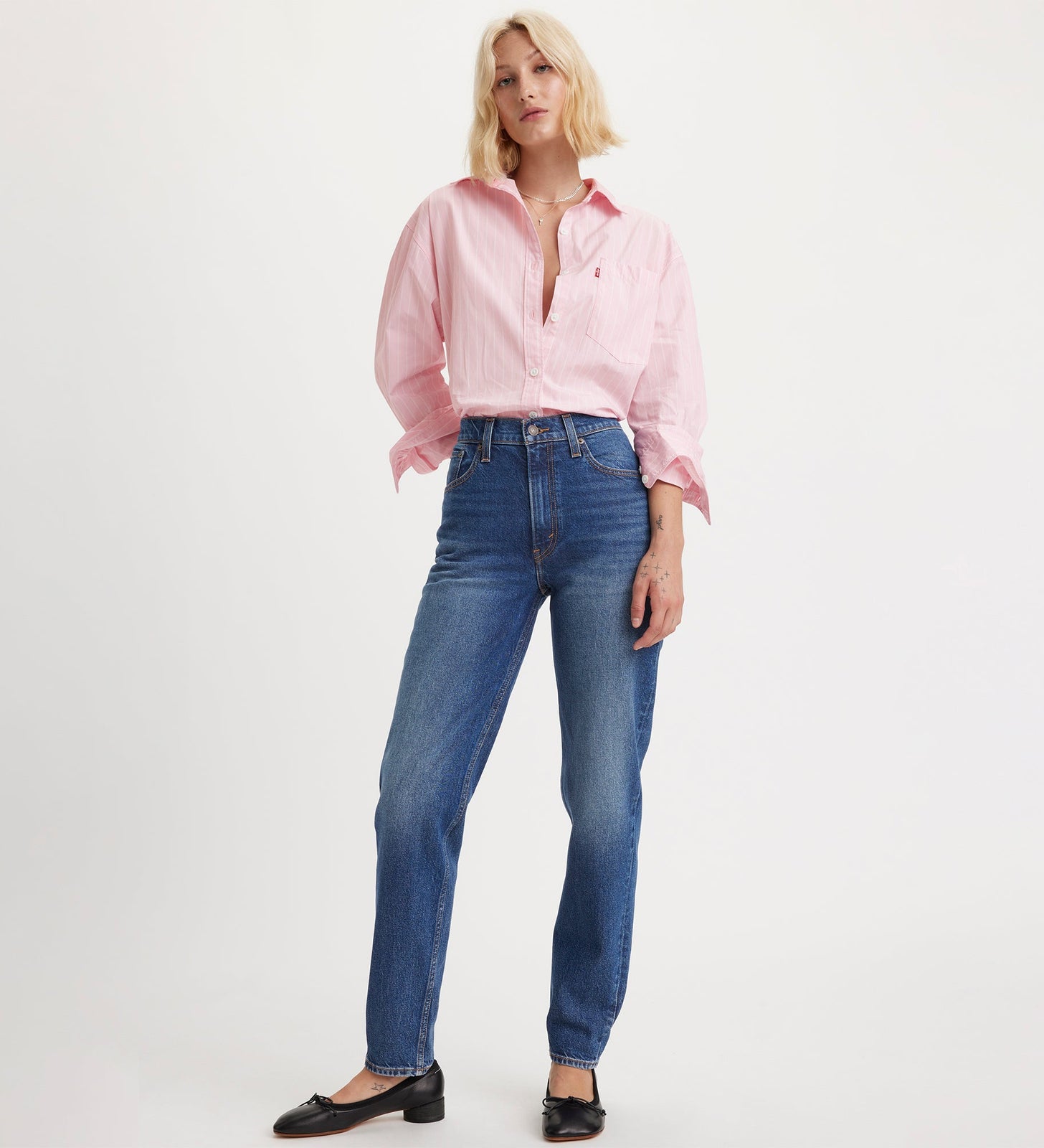 levi's® 復古mom 牛仔褲| 女裝 A350600152428 Tough Cookie – Levi's 香港