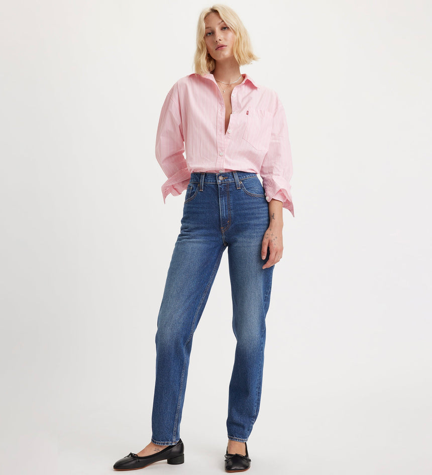 levi's® 復古mom 牛仔褲| 女裝 A350600152428 Tough Cookie – Levi's 香港