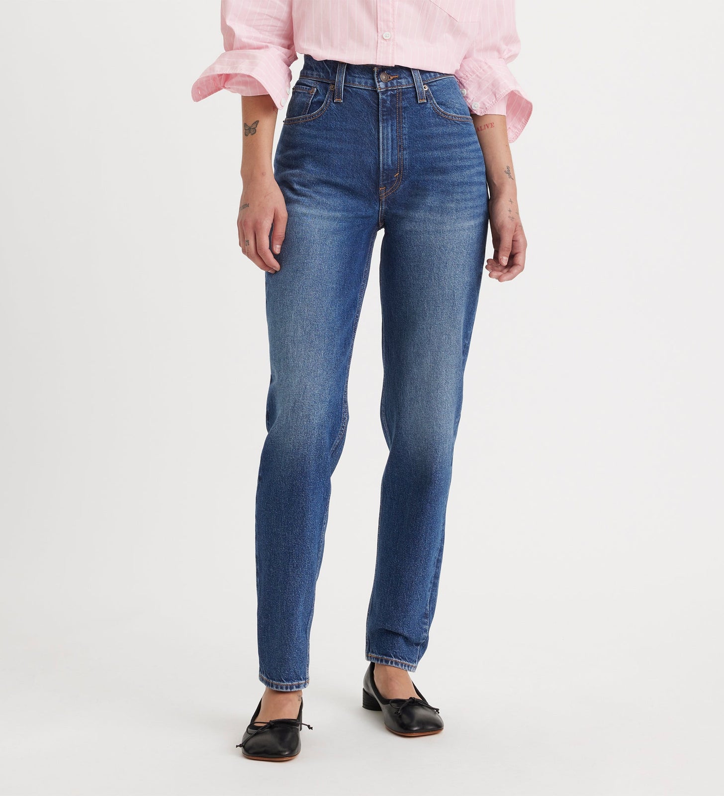 levi's® 復古mom 牛仔褲| 女裝 A350600152428 Tough Cookie – Levi's 香港
