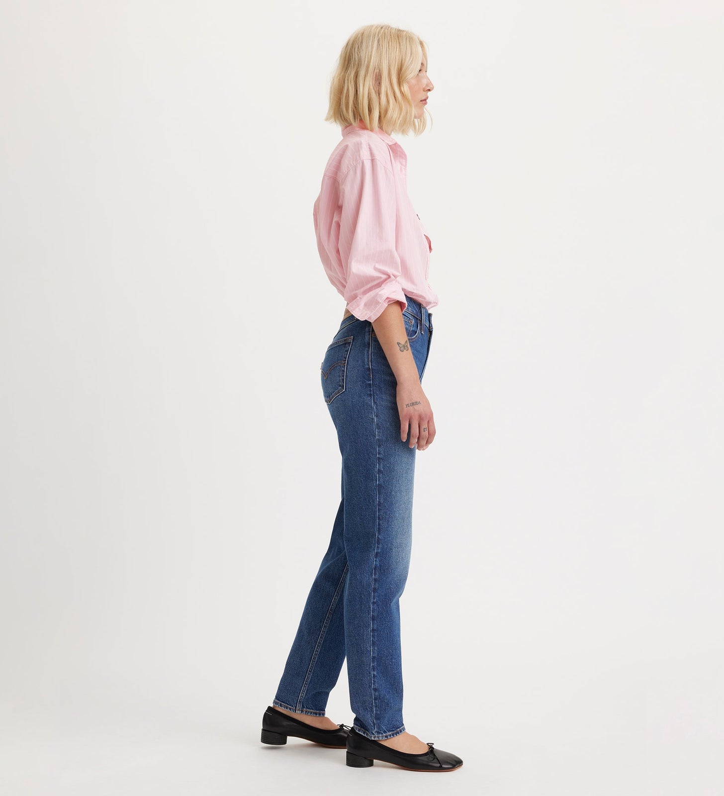 levi's® 復古mom 牛仔褲| 女裝 A350600152428 Tough Cookie – Levi's 香港
