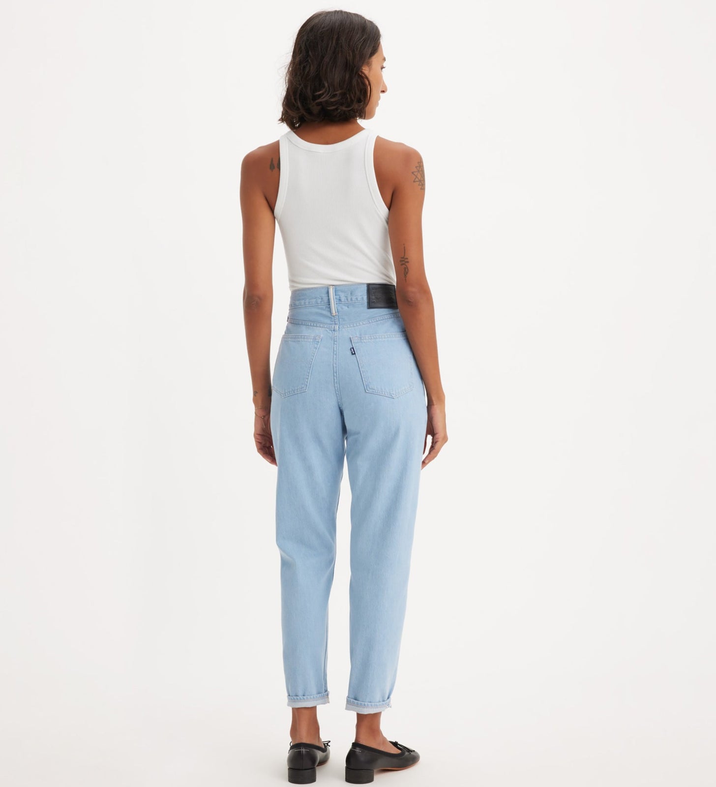 levi's® moj 日本製高腰男友 boyfriend 牛仔褲 | 女裝 A589300032527 MOJ Shinsenna – Levi's 香港