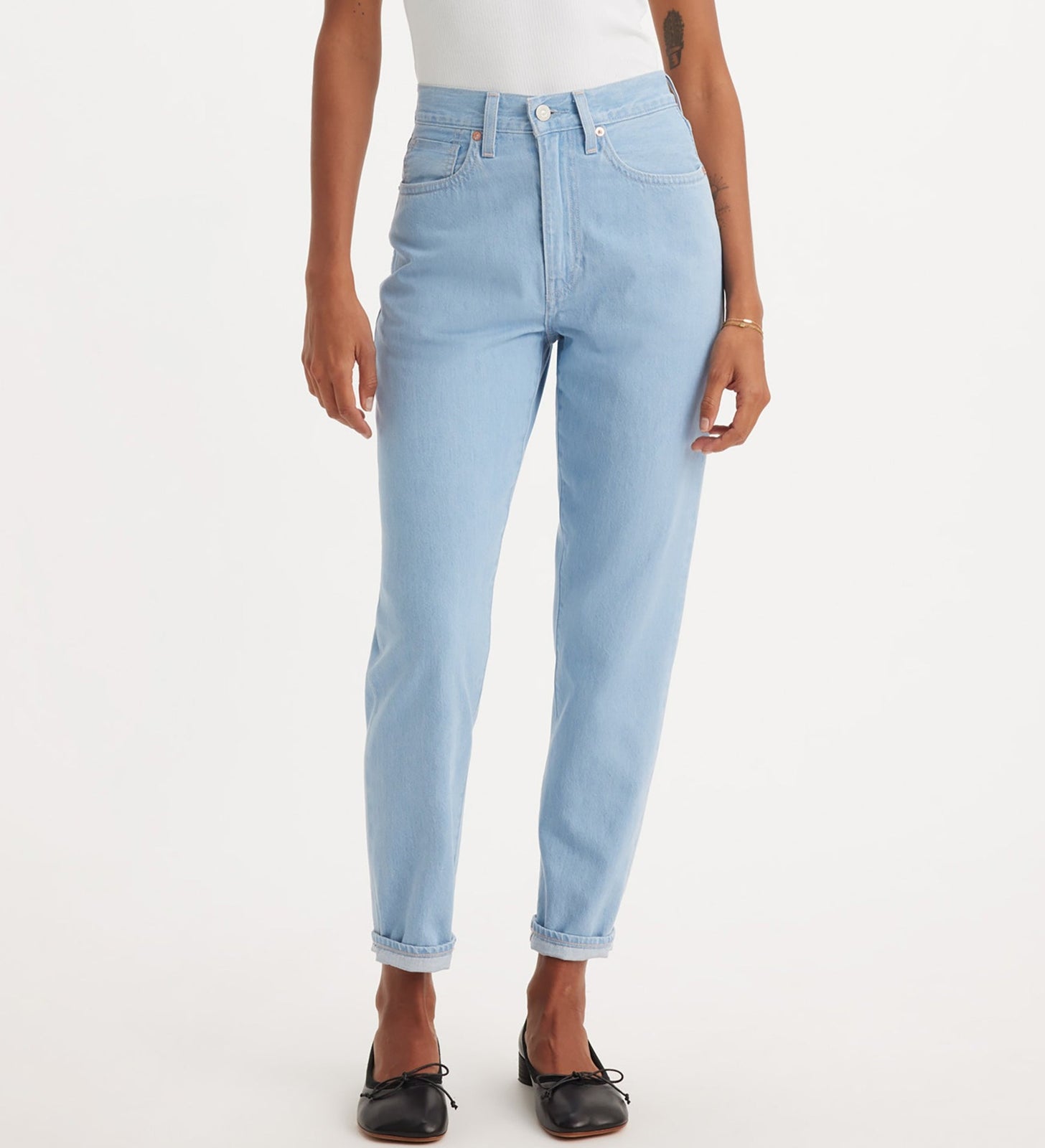 levi's® moj 日本製高腰男友 boyfriend 牛仔褲 | 女裝 A589300032527 MOJ Shinsenna – Levi's 香港