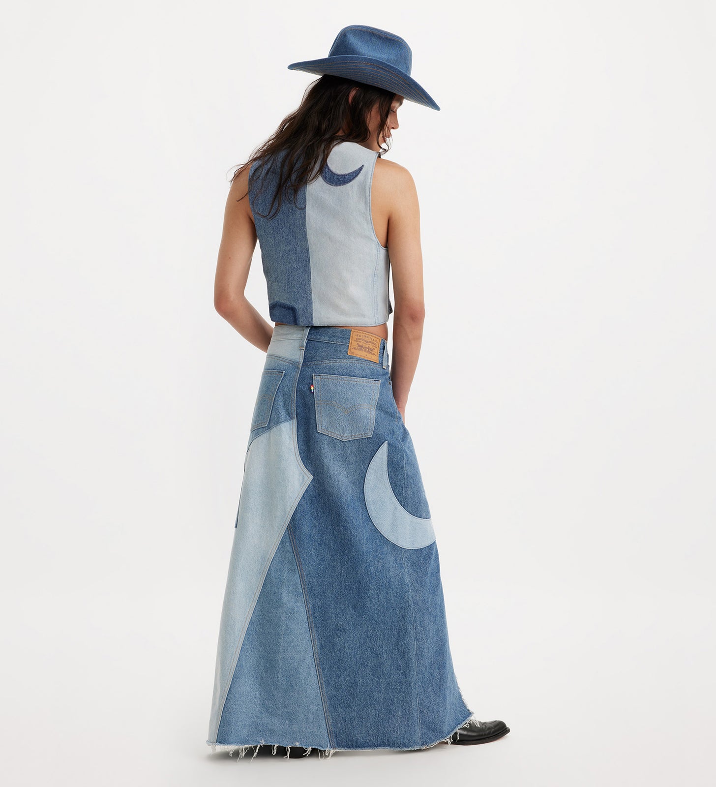 levi's® women's icon long skirt A83950000XS- Giddy Up – Levi's Hong Kong