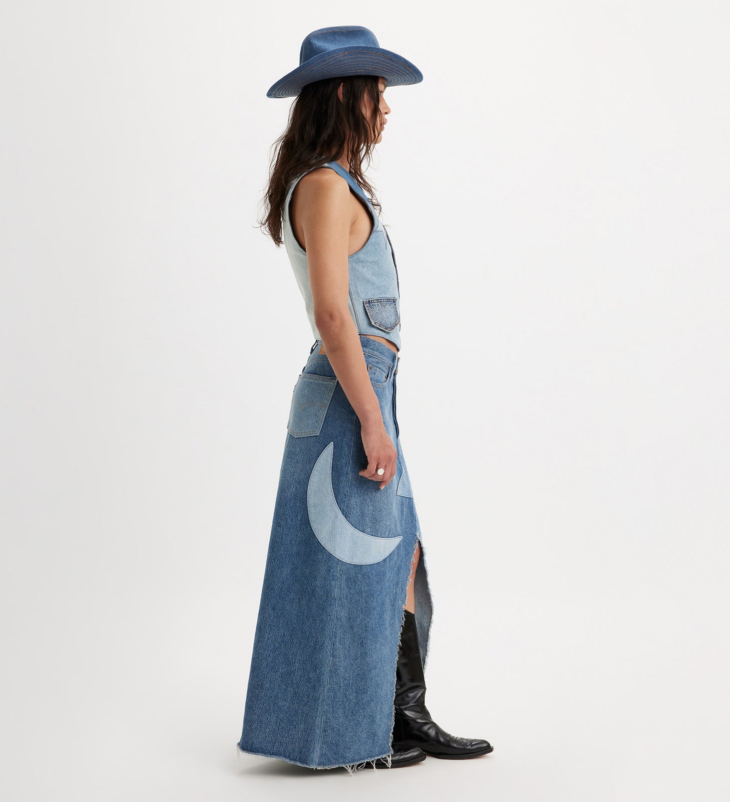 levi's® women's icon long skirt A83950000XS- Giddy Up – Levi's Hong Kong
