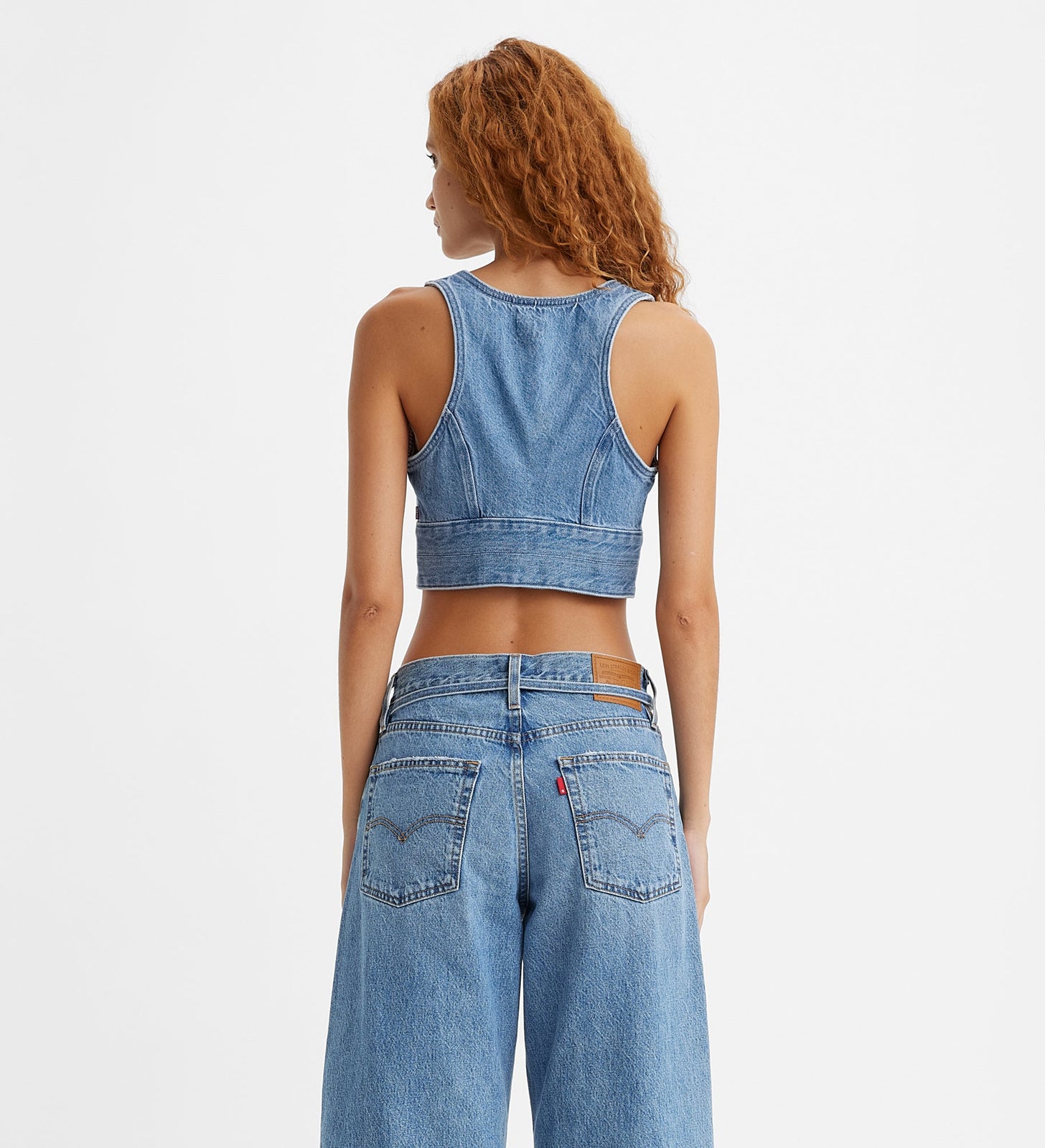 levi's® raine牛仔短版上衣 | 女裝 A48810000XS- Check Yourself 2 – Levi's 香港