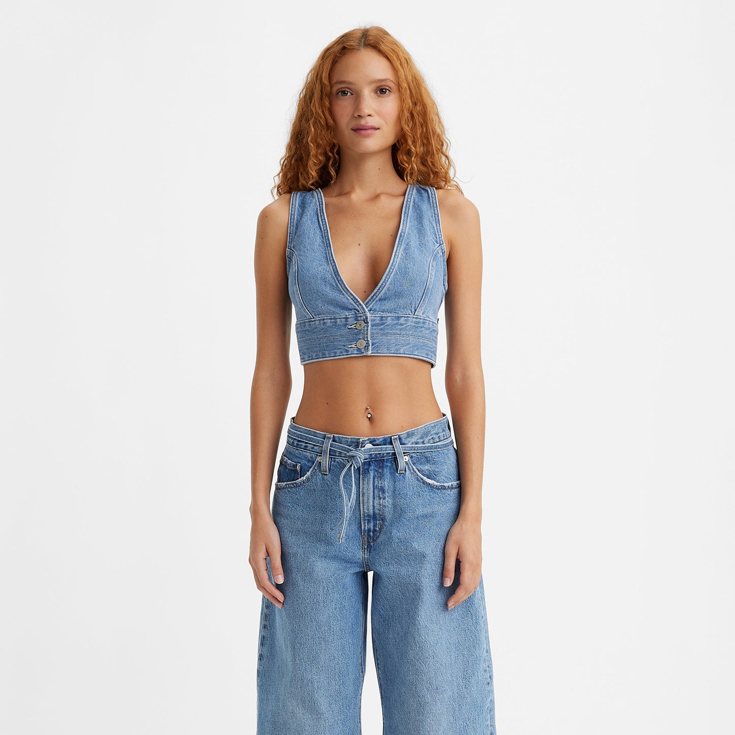 Levi's® Women's Raine Denim Crop Top