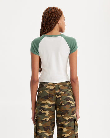 levi's® girlfriend 圖案t恤 | 女裝 A61320005XS- White  – Levi's 香港