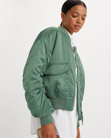 levi's® andy tech 外套 | 女裝 A72620004XS- Dark Forest  – Levi's 香港