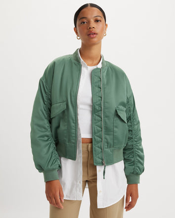 levi's® andy tech 外套 | 女裝 A72620004XS- Dark Forest  – Levi's 香港