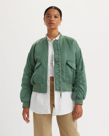 levi's® andy tech 外套 | 女裝 A72620004XS- Dark Forest  – Levi's 香港