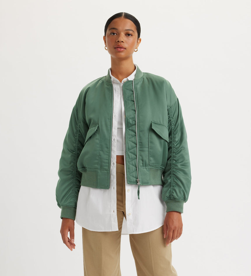 levi's® andy tech 外套 | 女裝 A72620004XS- Dark Forest – Levi's 香港