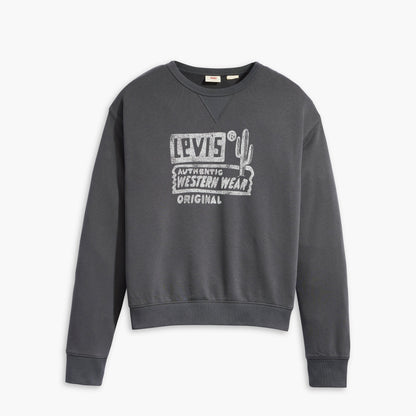 Levi's® 圖案標誌性圓領運動衫 | 女裝