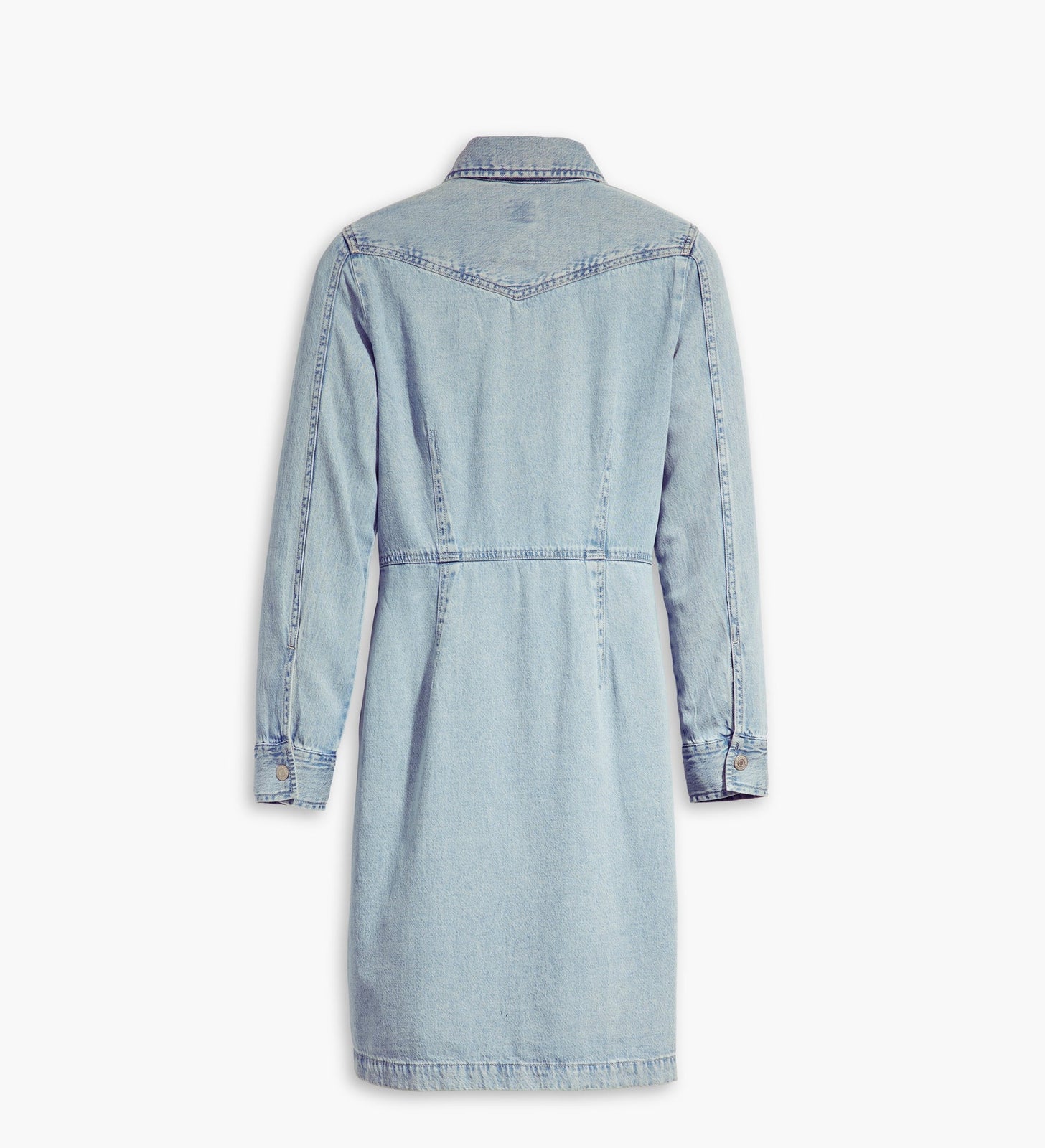 levi's® 牛仔西式連身裙 | 女裝 A75650001XXS- Medium Indigo - Worn In - Blue – Levi's 香港