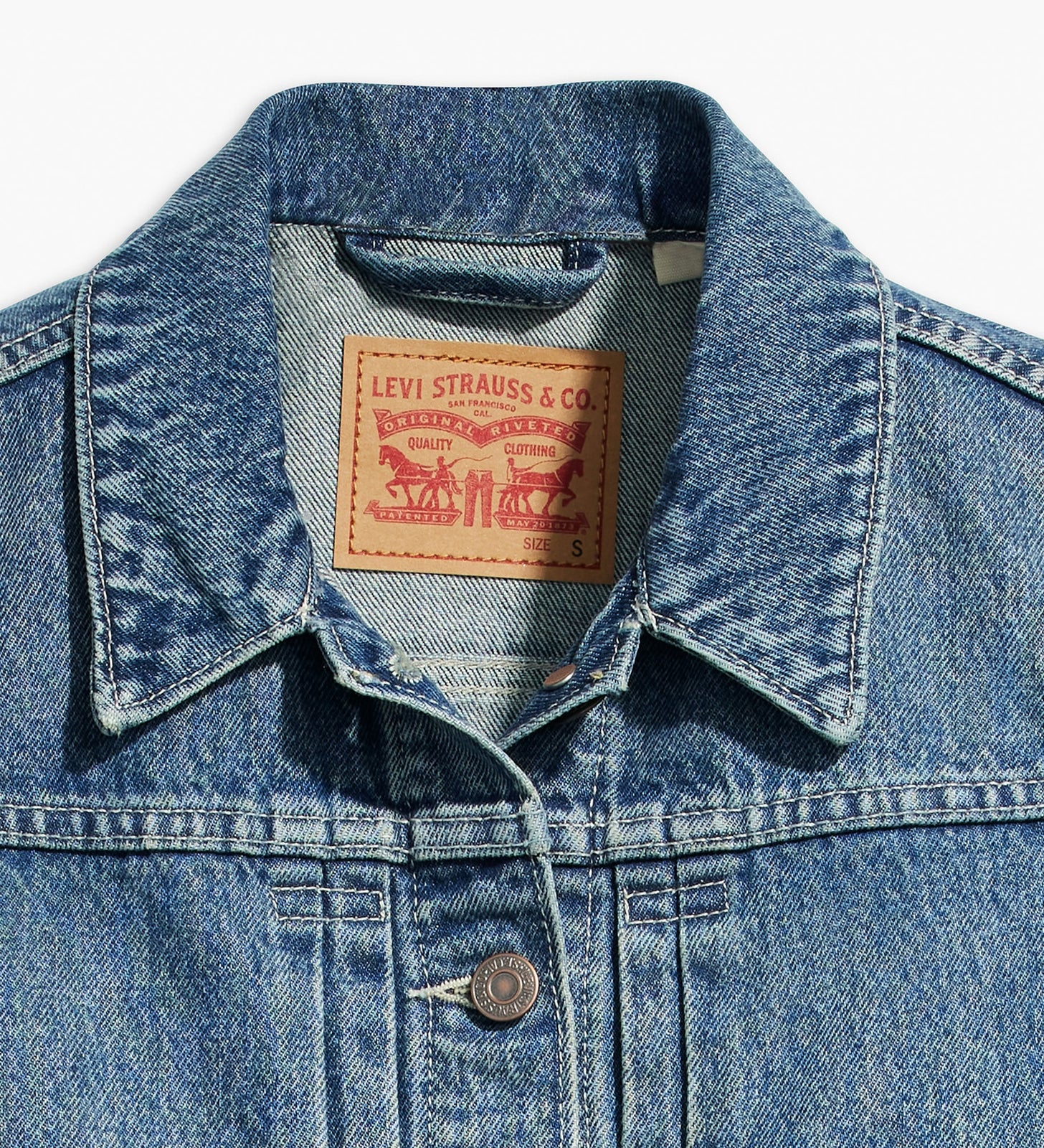 levi's® 工裝背心| 女裝 A75890000XXS- Ironically Happy Trucker – Levi's 香港
