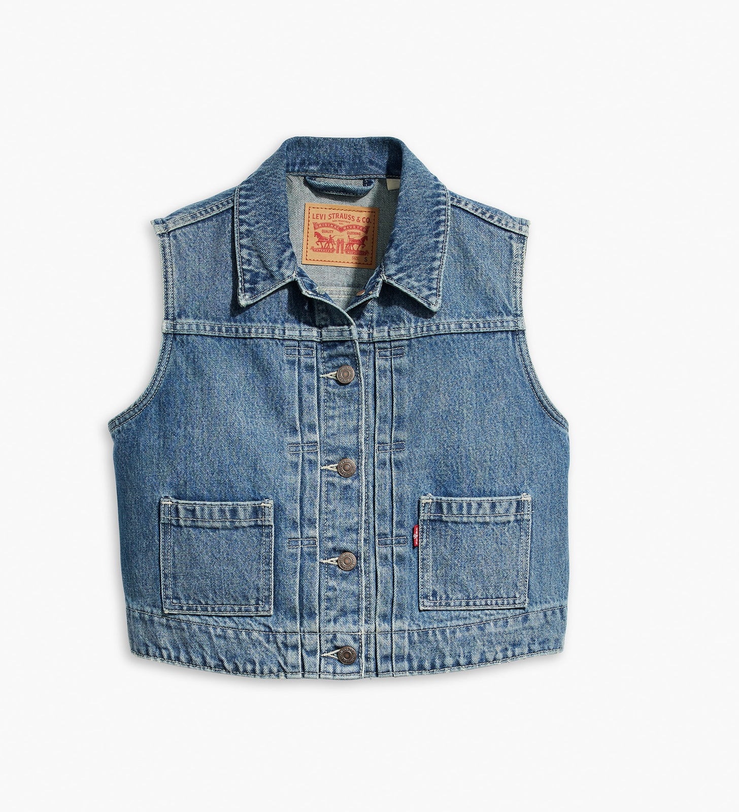 levi's® 工裝背心| 女裝 A75890000XXS- Ironically Happy Trucker – Levi's 香港