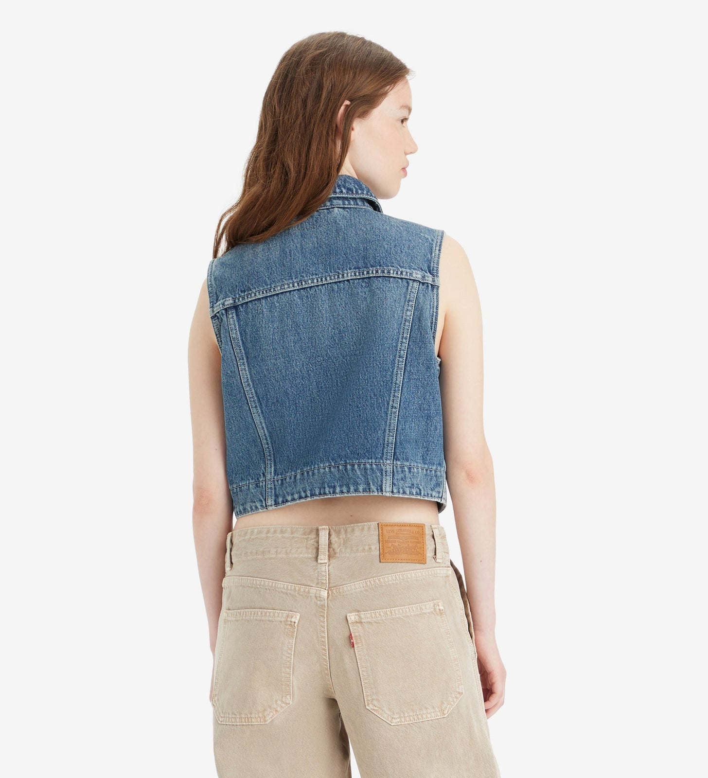 levi's® 工裝背心| 女裝 A75890000XXS- Ironically Happy Trucker – Levi's 香港