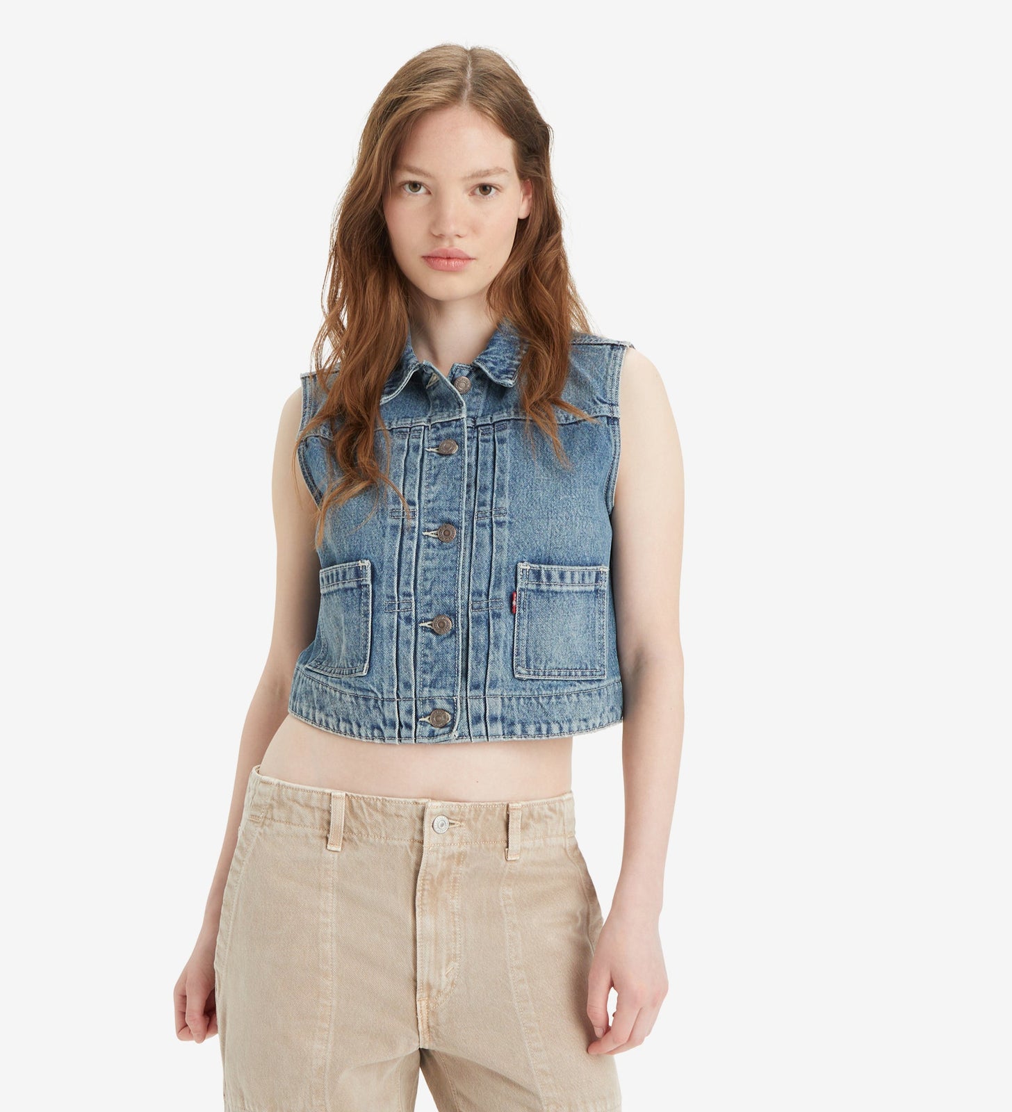 levi's® 工裝背心| 女裝 A75890000XXS- Ironically Happy Trucker – Levi's 香港