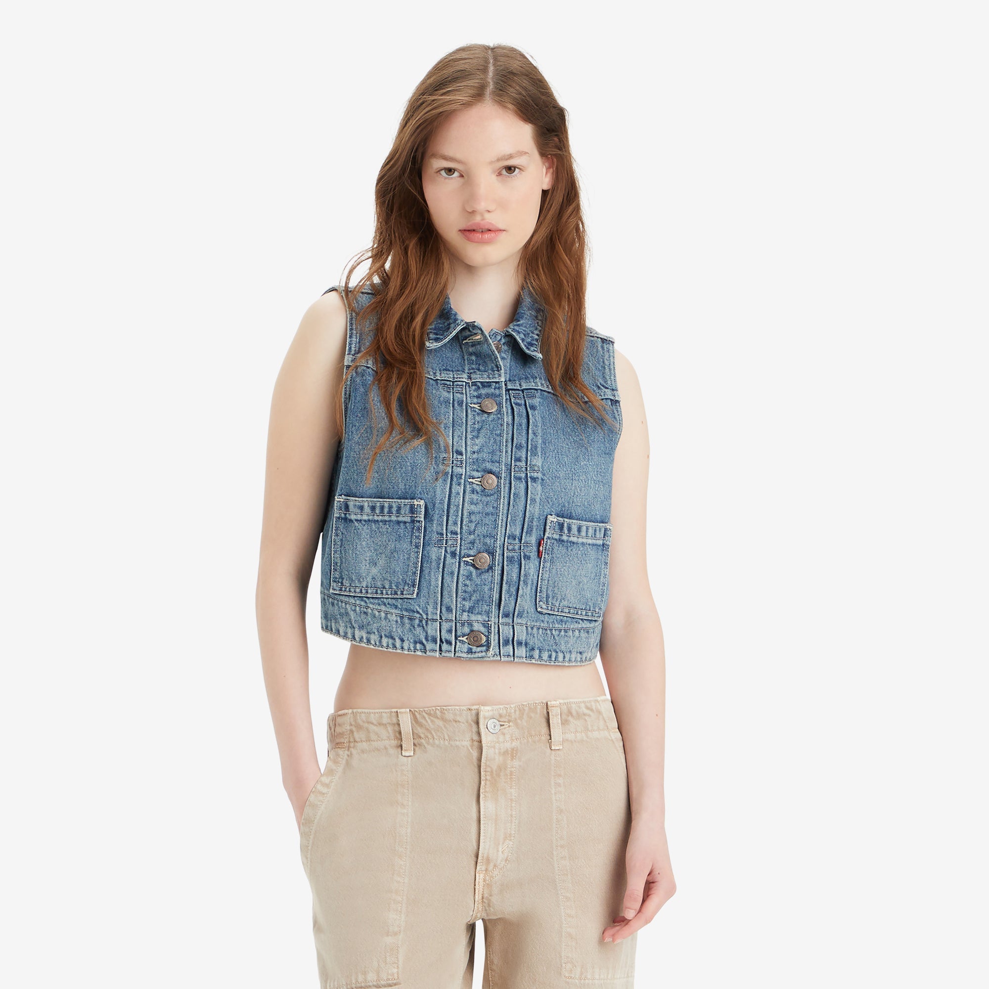 Levi's drawstring utility vest online