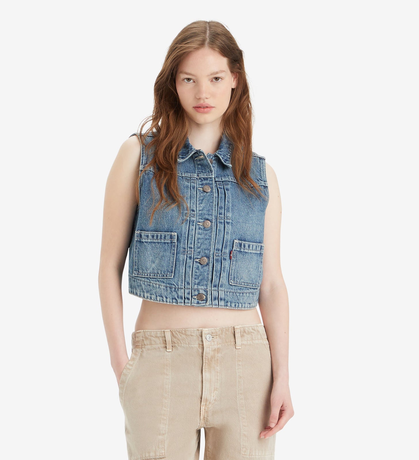 levi's® 工裝背心| 女裝 A75890000XXS- Ironically Happy Trucker – Levi's 香港