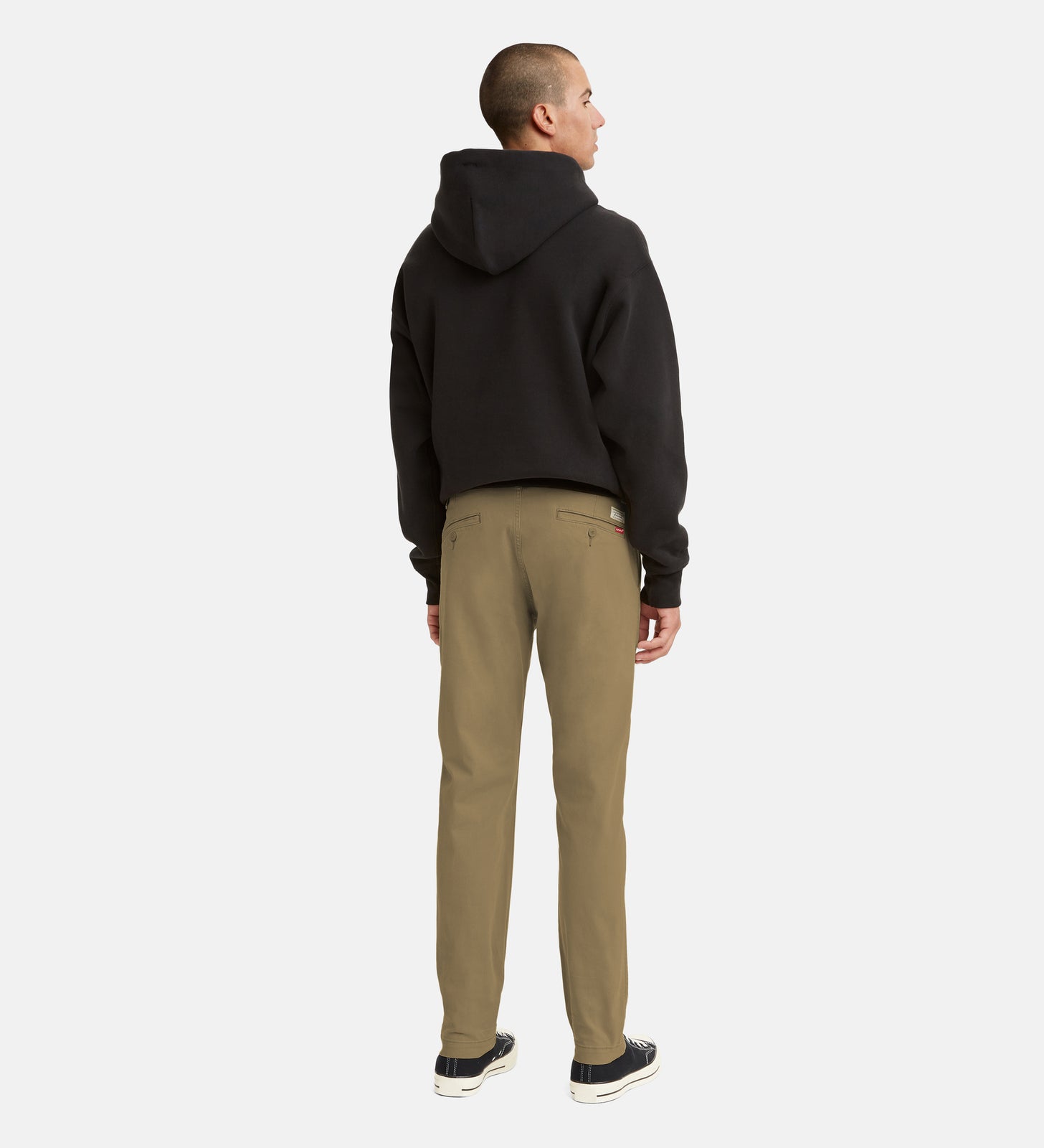 levi's® men's xx chino standard taper pants 1719601352832 BRITISH KHAKI Warm Stretch Twill Garment Dye – Levi's Hong Kong